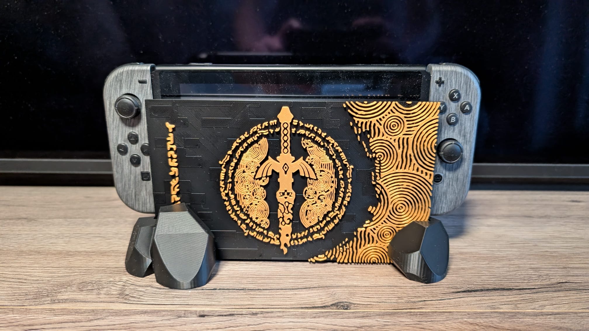 3D Print Model - ZELDA NINTENDO SWITCH DOCK COVER
